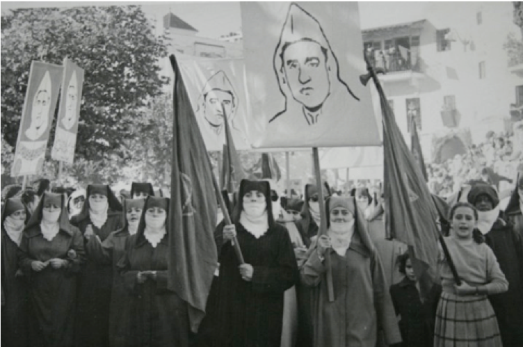 Demonstration of women